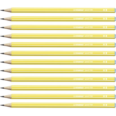stabilo-lapiz-grafito-pencil-160-hb-amarillo-12u-