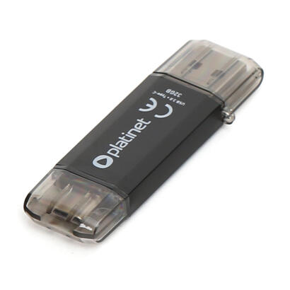 pendrive-platinet-usb-30-2en1-usbtype-c-32gb-negro
