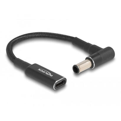 delock-60043-cable-de-carga-portatil-usb-type-c-hembra-a-sony-60-x-43-mm-macho-en-angulo-de-90-15-cm