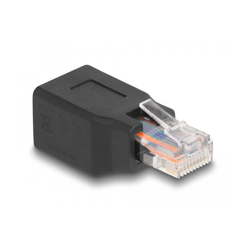 delock-66991-adaptador-de-red-rj50-macho-a-hembra-10p10c-pin-out-11-negro