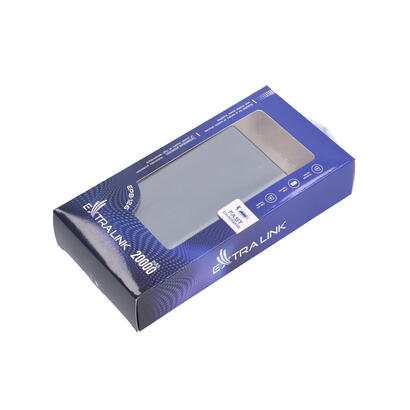 extralink-ex19539-bateria-externa-ion-de-litio-20000-mah-gris-gris-claro