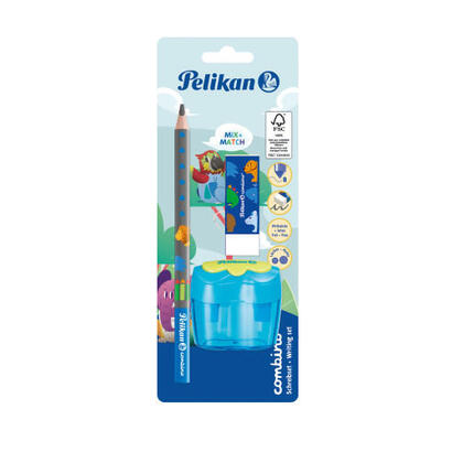 pelikan-821605-lapiz-de-color-azul-set-combino-bsradanspazul