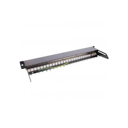 patch-panel-en-blanco-inline-con-extraible-19-24-puertos-1u-negro-ral9005