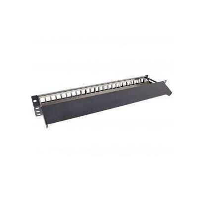 patch-panel-en-blanco-inline-con-extraible-19-24-puertos-1u-negro-ral9005