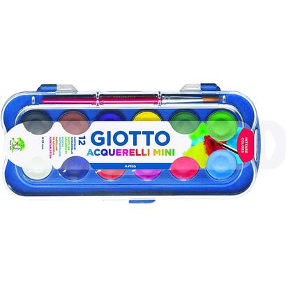 giotto-acuarelas-en-pastillas-mini-23mm-estuche-12-pincel-csurtidos