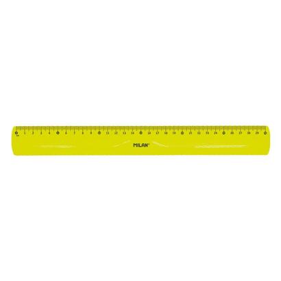 milan-regla-flexible-y-resistente-longitud-30cm-color-amarillo