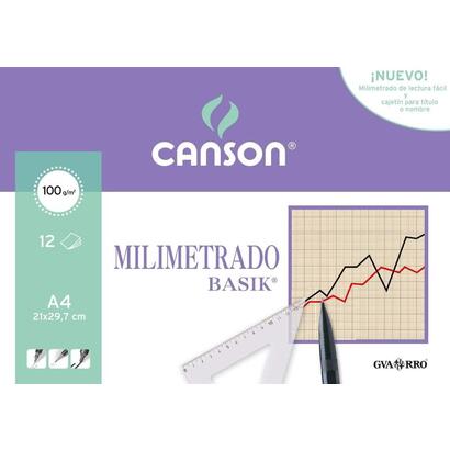 canson-minipack-de-12-hojas-a4-milimetrado-basik-21x297cm-100g-color-sepia