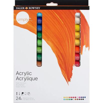 daler-rowney-simply-pack-de-24-pinturas-acrilicas-secado-rapido-optima-cobertura-colores-mezclables-12ml-colores-surtidos