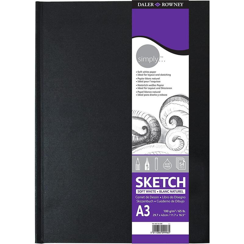 daler-rowney-simply-cuaderno-de-dibujo-cosido-a3-100gm2-cubierta-rigida-54-hojas-color-blanco