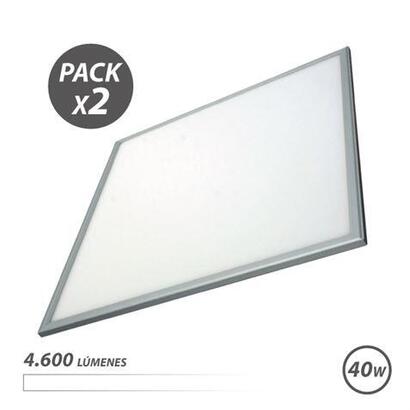 elbat-pack-2-paneles-led-60x60-40w-4600lm-color-blanco