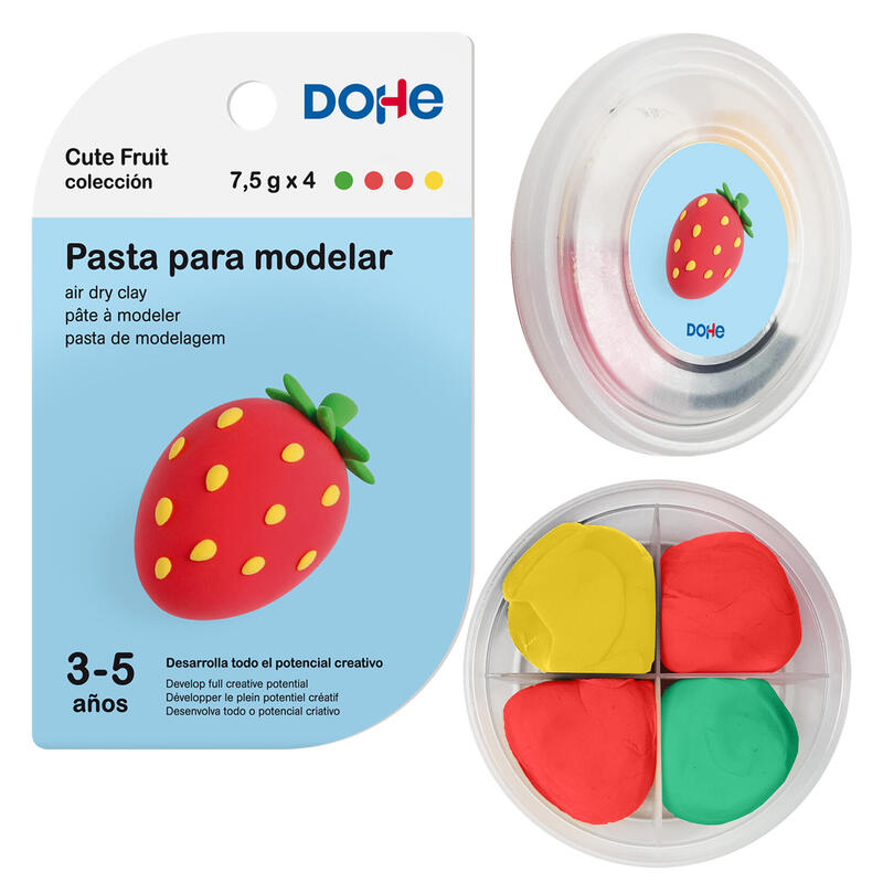 dohe-coleccion-cute-fruit-pasta-para-modelar-fresa-ligera-y-flexible-apto-para-ninos-de-3-a-5-anos