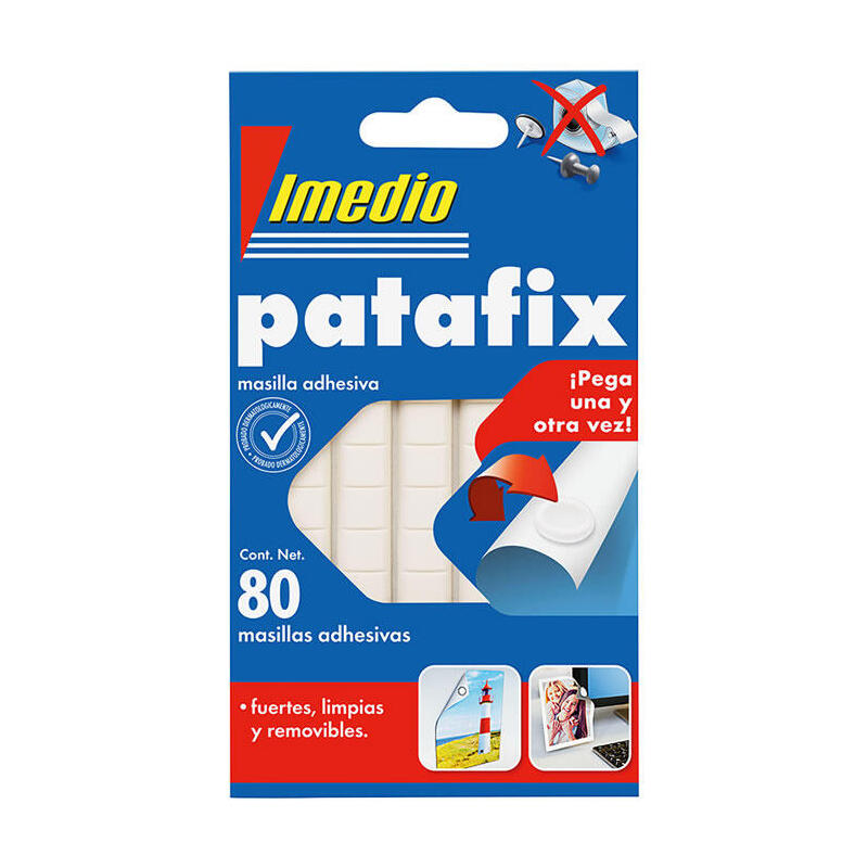 imedio-patafix-masilla-adhesiva-blanca-fuertes-limpias-y-removibles-80-piezas