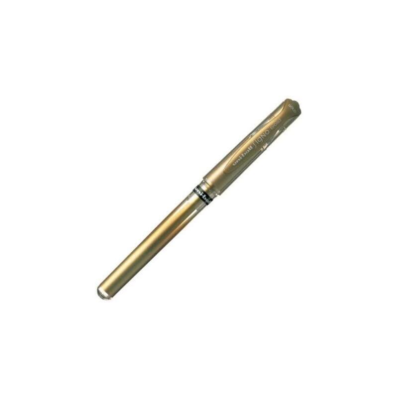pack-de-12-unidades-uni-ball-signo-broad-boligrafo-de-gel-punta-de-acero-inoxidable-1-mm-trazo-060-mm-aprox-tinta-gel-sujecion-d