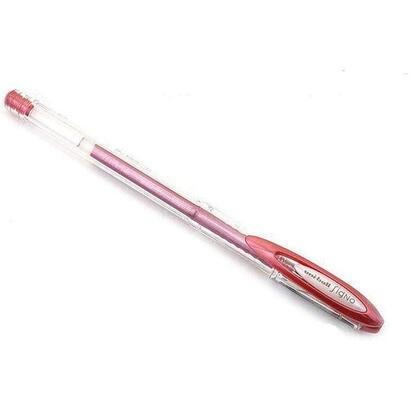 pack-de-12-unidades-uni-ball-signo-noble-metal-boligrafo-de-gel-punta-de-acero-inoxidable-08-mm-trazo-050-mm-aprox-tinta-gel-col