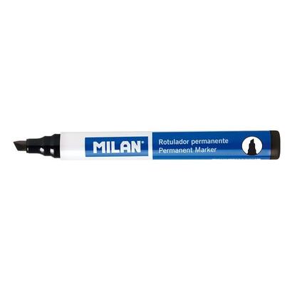 pack-de-12-unidades-milan-rotuladores-permanentes-punta-biselada-punta-1-4mm-tinta-a-base-de-alcohol-color-negro