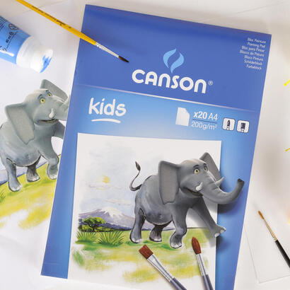 canson-kids-pintura-bloc-encolado-de-20-hojas-a4-21x297cm-200g-color-blanco