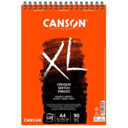 canson-xl-bloc-de-croquis-con-120-hojas-a4-espiral-microperforado-21x297cm-90g-color-marfil