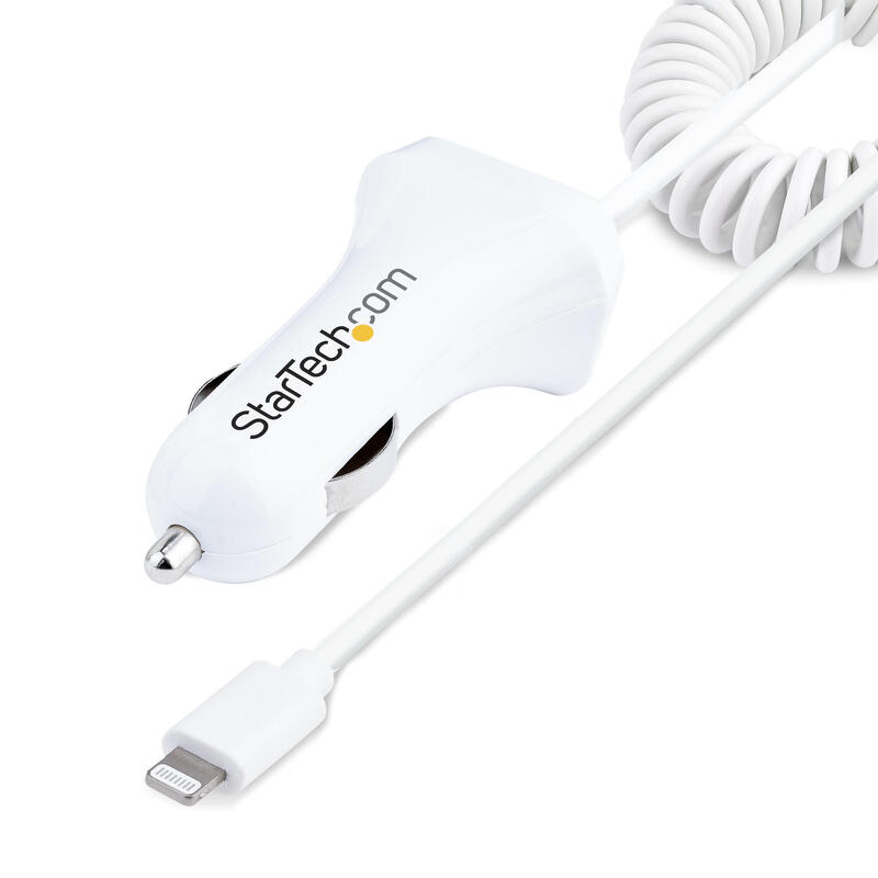 startech-cargador-de-coche-con-cable-rizado-lightning-1m-12w-blanco startech-cargador-de-coche-con-cable-rizado-lightning-1m-12w-blanco