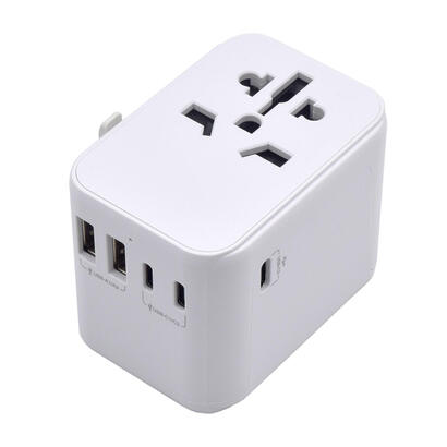 ewent-adaptador-universal-de-viaje2usb-y-3usb-c