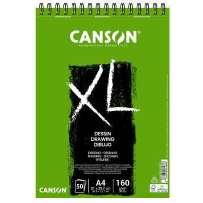 canson-xl-dessin-ligero-bloc-de-dibujo-con-50-hojas-a3-espiral-microperforado-297x42cm-160g-color-blanco
