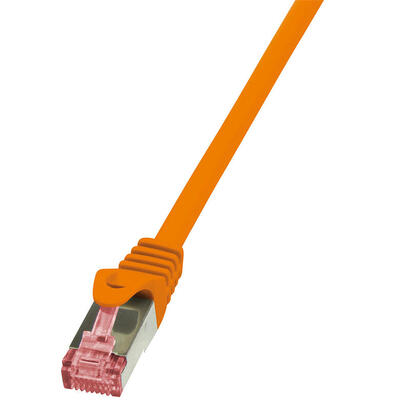 logilink-cable-de-red-cat6-sftp-awg27-pimf-naranja-10m