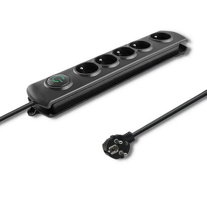 qoltec-surge-protector-quick-switch-5-sockets-18m-black