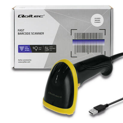 qoltec-50867-lector-de-codigo-de-barras-lector-portatil-1d2d-laser-negro-amarillo