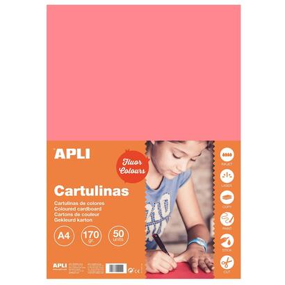 apli-cartulina-rosa-fluorescente-a4-170g-50-hojas