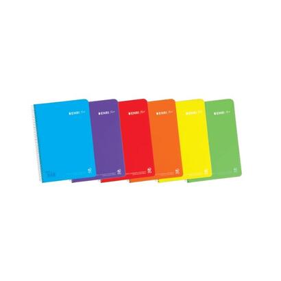 pack-de-5-unidades-enri-plus-cuaderno-espiral-formato-cuarto-liso-80-hojas-90gr-cubierta-de-plastico-colores-surtidos