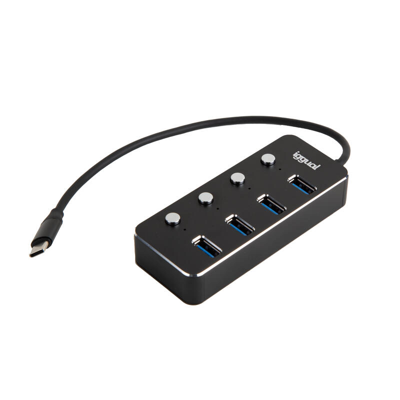 iggual-hub-tipo-c-x-4-puertos-usb-31-4buttons