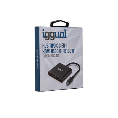 iggual-hub-tipo-c-3-en-1-hdmi-usb30-pd100w