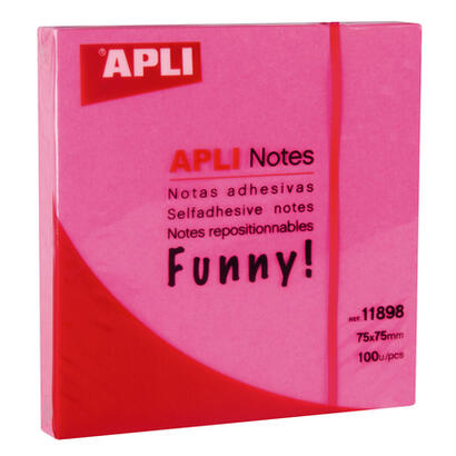apli-notas-adhesivas-funny-75x75mm-bloc-de-100-hojas-adhesivo-de-calidad-facil-de-despegar-rosa-fluorescente