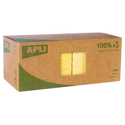 apli-notas-adhesivas-recicladas-classic-75x75-12-blocs-de-100-hojas-adhesivo-de-calidad-papel-reciclado-amarillo