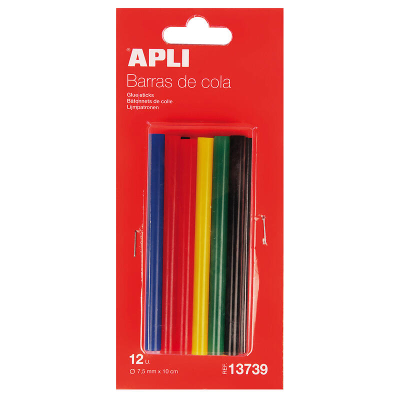 apli-recambio-de-barras-de-adhesivo-termofusible-o75mmx10cm-12-barras-en-6-colores-surtidos-adhesion-instantanea-en-multiples-su