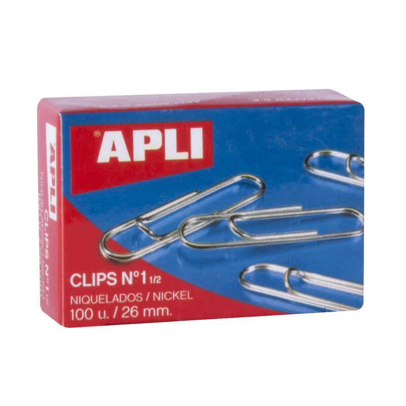 apli-clips-alambre-n-1-26mm-acabado-niquel-brillante-alta-resistencia-a-la-oxidacion-caja-con-100-clips