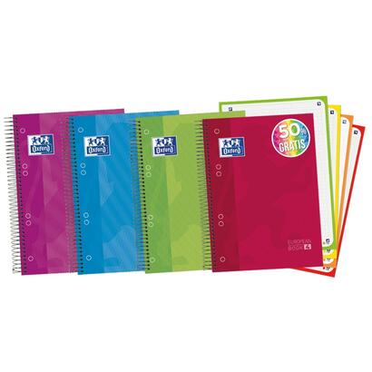 pack-de-5-unidades-oxford-europeanbook-4-cuaderno-espiral-formato-a5-cuadriculado-5x5mm-120-hojas-tapa-extradura-acabado-brillan