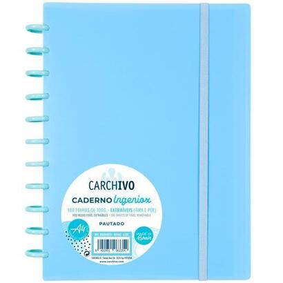 carchivo-cuaderno-ingeniox-espiral-a4-100h-100gr-pautado-7mm-tapas-pp-semi-rigido-cierre-cgoma-azul