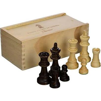 fournier-fichas-de-ajedrez-de-madera-st-n-4-caja-de-madera-