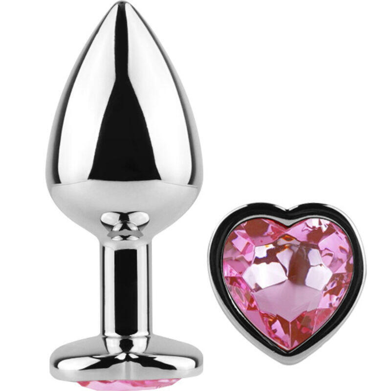 secretplay-metal-butt-plug-corazon-fucsia-talla-s-7-cm