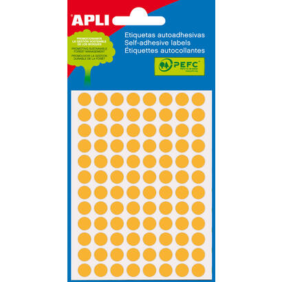 apli-etiquetas-minibolsa-naranja-fluorescente-o-80mm-3-hojas