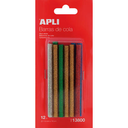 apli-recambio-de-barras-de-adhesivo-termofusible-o75mmx10cm-colores-surtidos-con-purpurina-precision-y-limpeza-compatible-con-pi