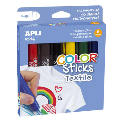 apli-color-sticks-textil-pack-6-unidades-de-6g-colores-surtidos-resistentes-al-lavado-secado-al-aire-en-12-horas-colores-nitidos