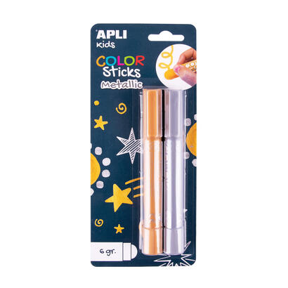 apli-color-sticks-temperas-solidas-pack-2-unidades-de-6g-en-colores-metalizados-no-manchan-acabado-satinado-secado-rapido-efecto