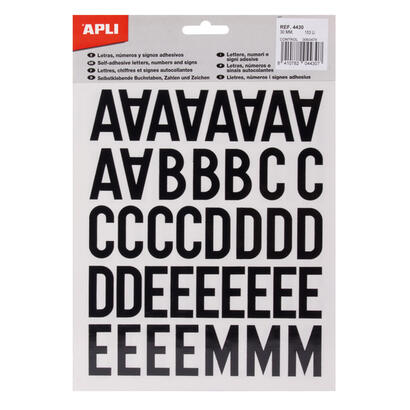 pack-de-5-unidades-apli-letras-adhesivas-de-palo-mayusculas-altura-30mm-color-negro-pack-de-4-hojas-con-153-letras