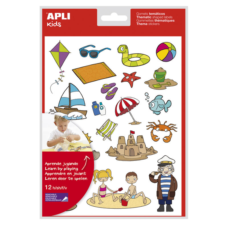 pack-de-5-unidades-apli-gomets-tematicos-la-playa-264-gomets-en-12-hojas-ilustraciones-de-animales-y-objetos-de-la-playa-adhesiv