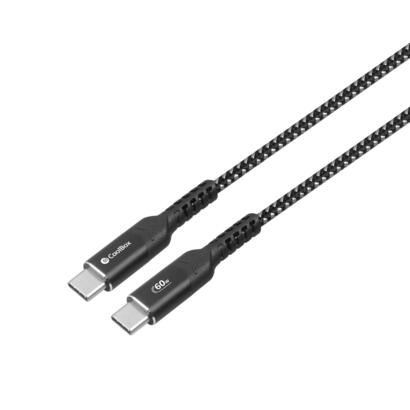 coolbox-cable-trenzado-usb-cusb-c-32-gen2-datos-10gbps-carga-rapida-60w-aluminio-12m