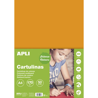 apli-cartulina-naranja-a4-170g-50-hojas