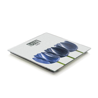 bascula-de-bano-electronica-laica-ps1075w-blanco-flores-azules-180kg