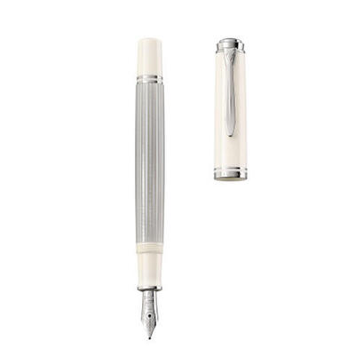 pelikan-815529-pluma-estilografica-sistema-de-llenado-integrado-plata-blanco-1-piezas