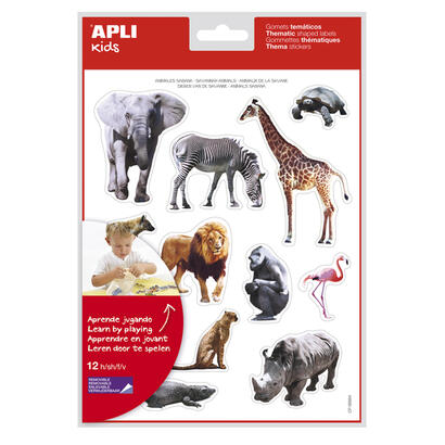 pack-de-5-unidades-apli-gomets-tematicos-realistas-animales-sabana-144-gomets-adhesivo-removible-ideal-para-desarrollar-habilida